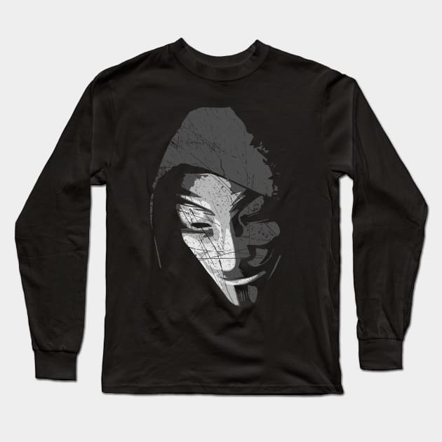 INTO THE SHADOWS Long Sleeve T-Shirt by WACKYTEEZ